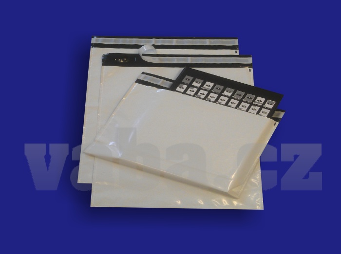 23 x 33 +5cm Poštovní Obálky plastové(LDPE), neprůhledné